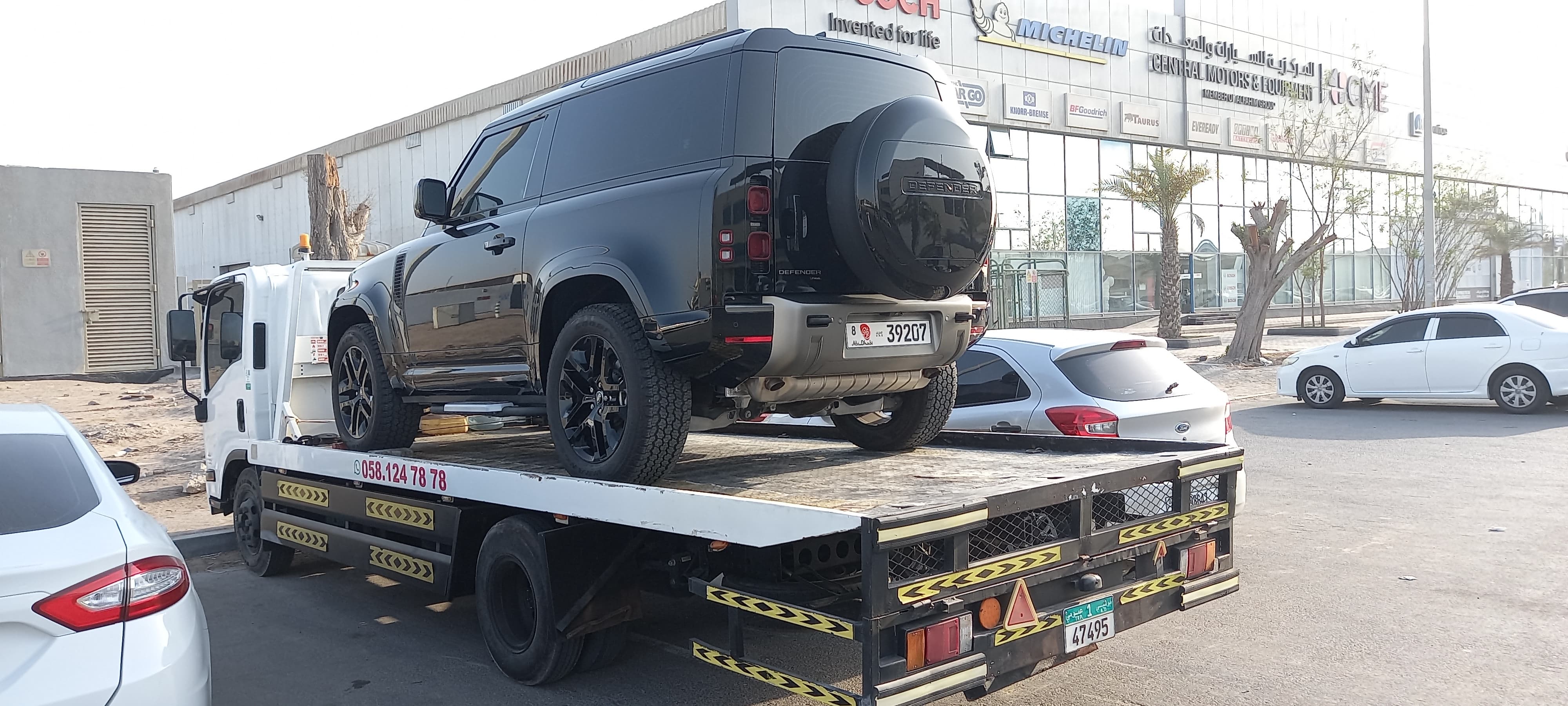 Tow truck service UAE
